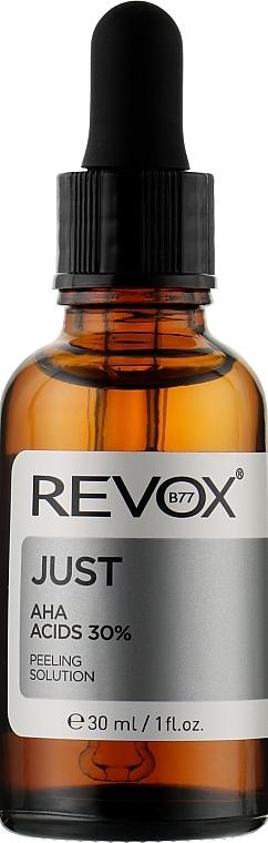 Gesichtspeeling mit 30% AHA-Säuren - Revox Just Aha Acids 30% Peeling Solution — Bild N1