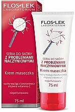Düfte, Parfümerie und Kosmetik Gesichtscreme-Maske für Kapillarhaut - FlosLek Dilated Capillaries Cream Mask