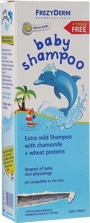 Extra mildes Baby-Shampoo mit Kamille und Weizenproteinen - Frezyderm Baby Shampoo — Bild N1