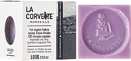 Naturseife Lavender - La Corvette Cube of Provence Lavender Scented Soap — Bild N1