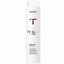 Shampoo für coloriertes Haar - Montibello Treat NaturTech Color Reflect Brown — Bild N1