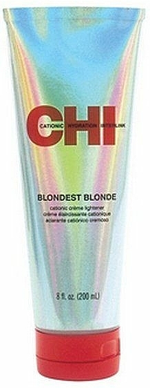 Ammoniakfreie ionische Blondiercreme für das Haar - CHI Blondest Blonde Creme Lightener — Bild N1
