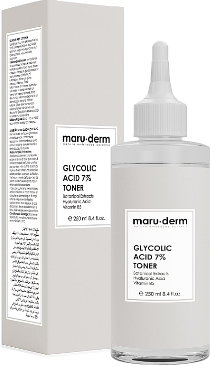Gesichtswasser mit Glykolsäure 7% - Maruderm Cosmetics Glycolic Acid 7% Toner  — Bild N1
