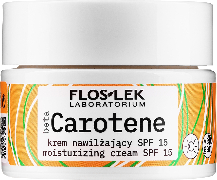 Tagescreme mit Beta-Karotin SPF15 - Floslek Beta Carotene Cream — Bild N1