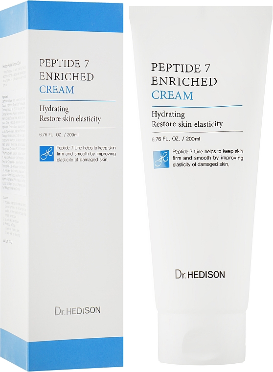Anti-Falten-Creme mit Peptiden - Dr.Hedison Cream 7 Peptide — Bild N3
