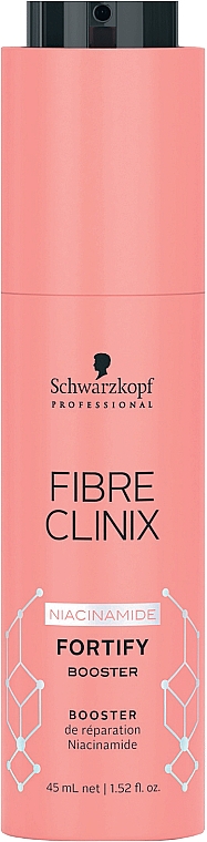 Stärkender Haarbooster mit Niacinamiden - Schwarzkopf Professional Fibre Clinix Fortify Booster — Bild N1