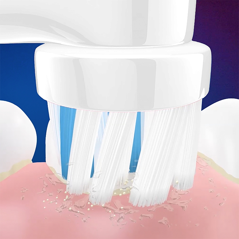 Zahnbürstenköpfe für elektrische Zahnbürste Kaltes Herz - Oral-B Stages Power Frozen EB10 — Bild N4
