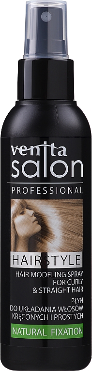 Modellierendes Haarspray für lockiges und glattes Haar - Venita Salon Professional Hair Modeling Spray — Bild N1