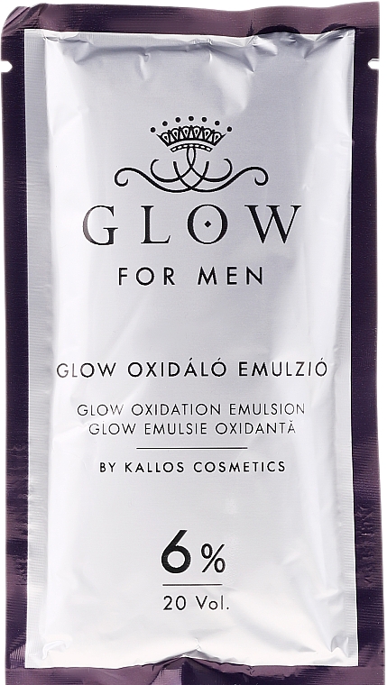 Haarfarbe - Kallos Cosmetics Glow Long Lasting Cream Hair Colour Man — Foto N4