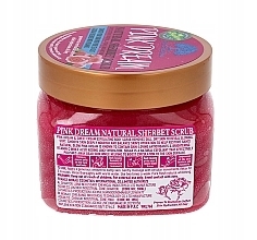 Natürliches Peeling-Sorbet Rosa Traum - Wokali Natural Sherbet Scrub Pink Dream — Bild N1