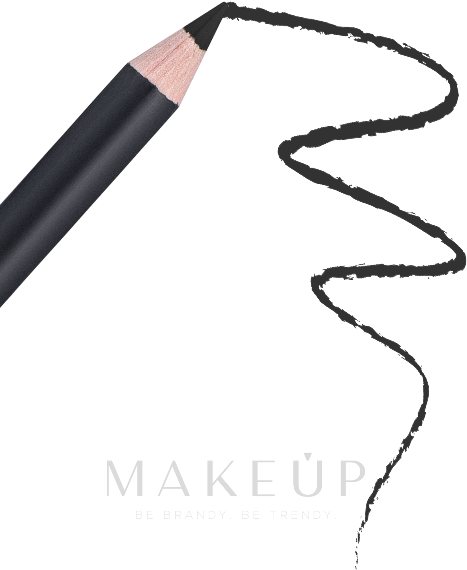 Augenbrauenstift mit Pinsel - LAMEL Make Up Brow Pencil — Bild 401 - Black