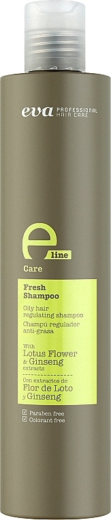 Erfrischendes Shampoo für fettiges Haar - Eva Professional E-line Fresh Shampoo — Bild N1