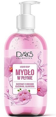 Flüssigseife mit Orchideenextrakt  - Days Cosmetics Liquid Soap  — Bild N1