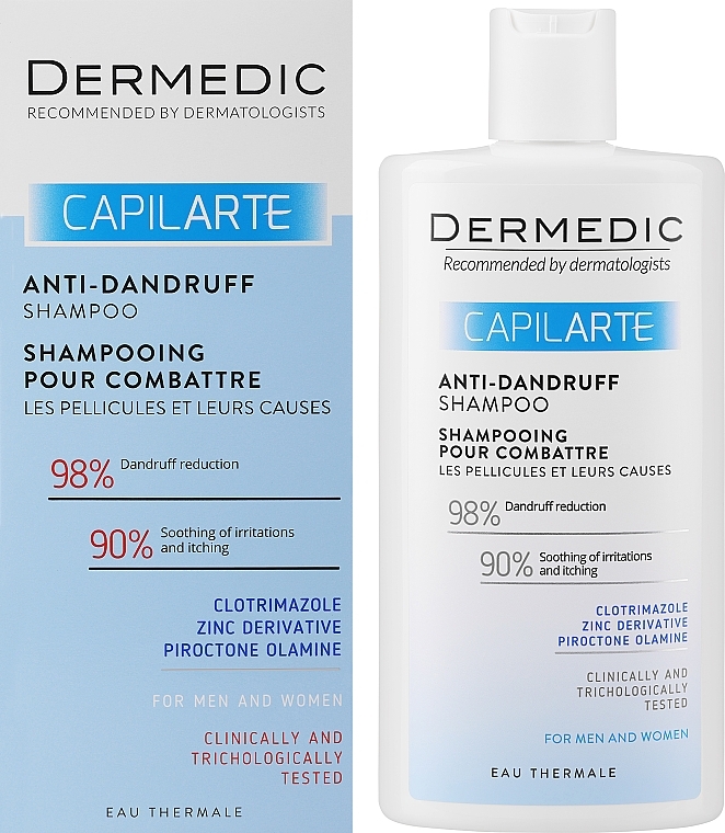 Anti-Schuppen Shampoo - Dermedic Capilarte Shampoo — Bild N2