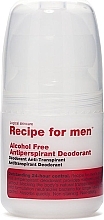 Deodorant Antitranspirant - Recipe for Men Alcohol Antiperspirant Deodorant — Bild N1