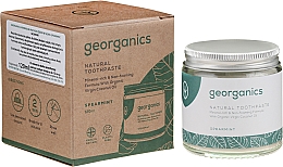 Natürliche und mineralstoffreiche Zahnpasta mit Minzgeschmack - Georganics Spearmint Natural Toothpaste — Bild N1