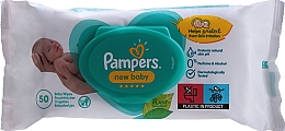Düfte, Parfümerie und Kosmetik Feuchttücher für Babys 50 St. - Pampers Sensitive New Baby
