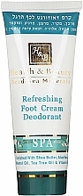 Düfte, Parfümerie und Kosmetik Fußdeo-Creme mit Kühleffekt - Health And Beauty Refreshing Foot Cream Deodorant