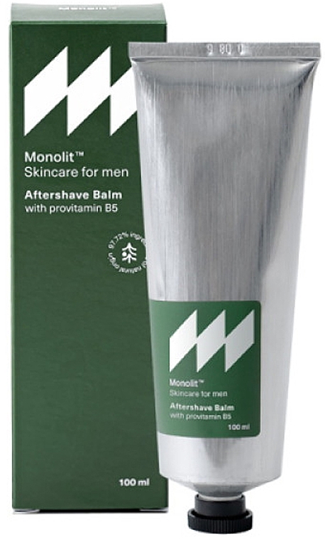 After Shave Balsam mit Provitamin B5 - Monolit Skincare For Men Aftershave Balm With Provitamin B5 — Bild N1