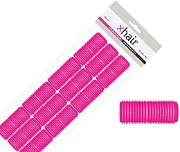 Düfte, Parfümerie und Kosmetik Lockenwickler mit Klettverschluss weich d24 mm rosa 12 St. - Xhair