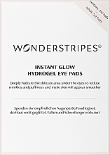 Düfte, Parfümerie und Kosmetik Hydrogel-Augenpflaster - Wonderstripes Instant Glow Hydrogel Eye Pads