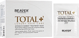 Verjüngende Maske für problematisches Haar - Beaver Professional Total7 Intensive Remedy Treatment Mask — Bild N1