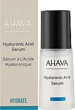 Gesichtsserum mit Hyaluronsäure - Ahava Hyaluronic Acid — Bild N2