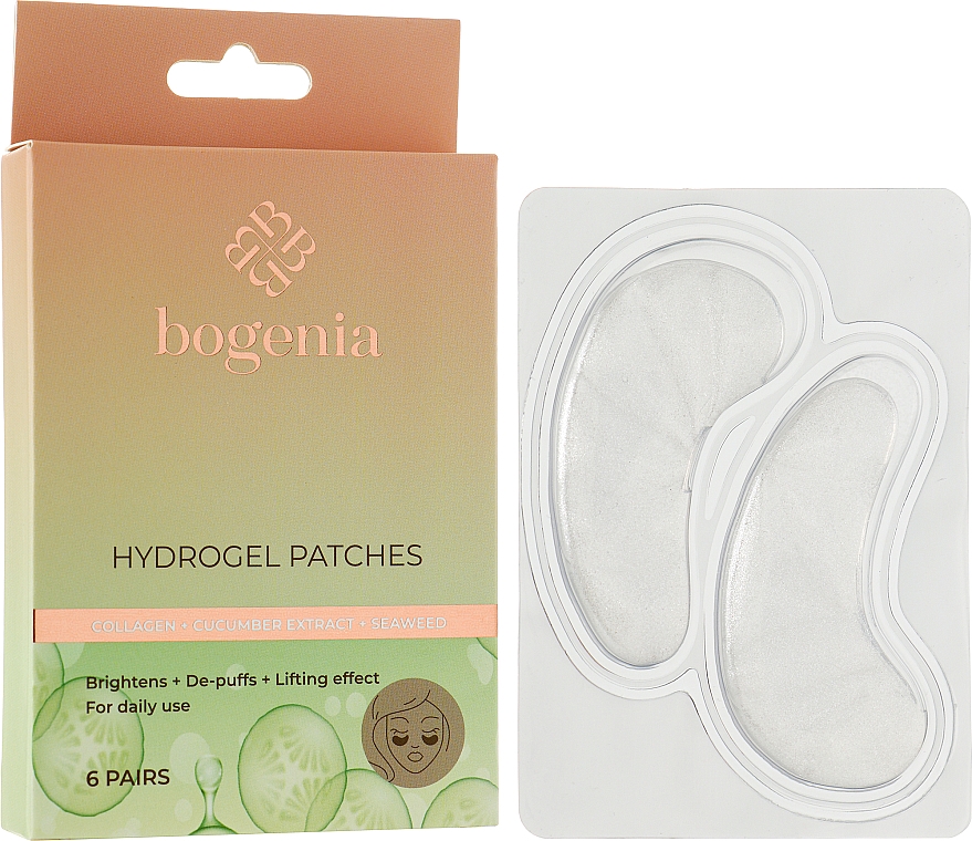 Kollagen-Hydrogel-Augenpads mit Lifting-Effekt - Bogenia Hydrogel Patches — Bild N1