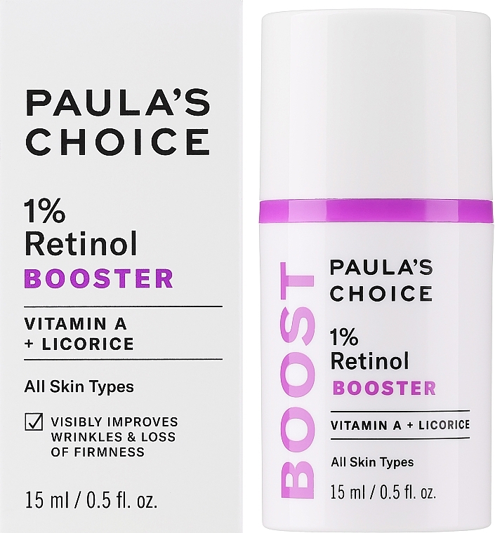 Konzentrierter Gesichtsbooster mit 1% Retinol - Paula's Choice Boost 1% Retinol Booster — Bild N1