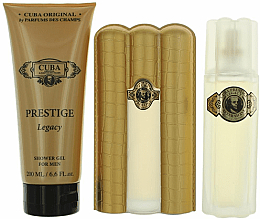 Cuba Prestige Legacy - Duftset (Eau de Toilette 90ml + After Shave Lotion 100ml + Duschgel 200ml) — Bild N1