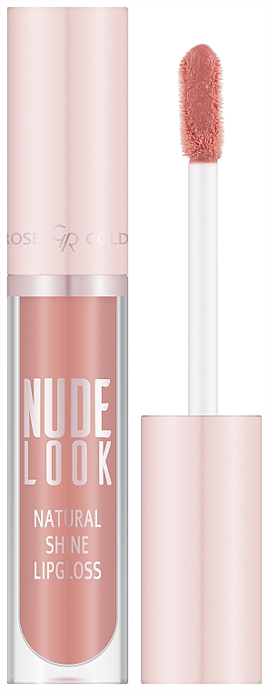 Lipgloss - Golden Rose Nude Look Natural Shine Lipgloss