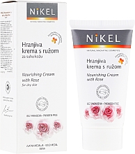 Düfte, Parfümerie und Kosmetik Pflegende Gesichtscreme mit Rose - Nikel Nourishing Cream with Rose