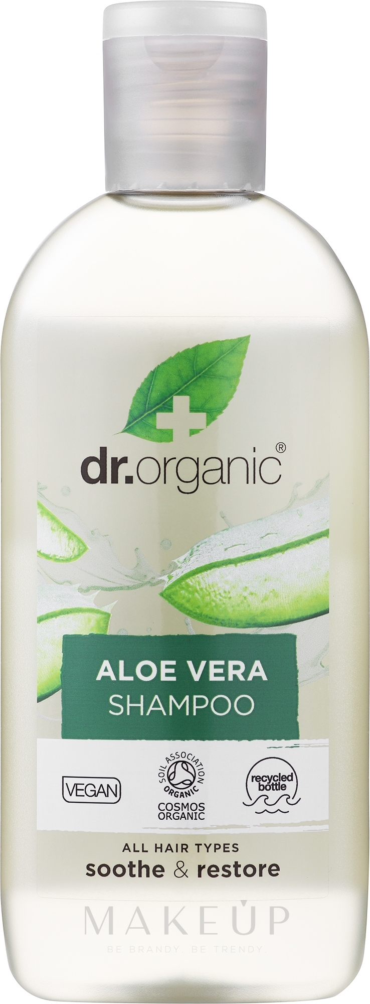 Pflegendes Shampoo mit Aloe Vera - Dr. Organic Bioactive Haircare Aloe Vera Shampoo — Bild 265 ml