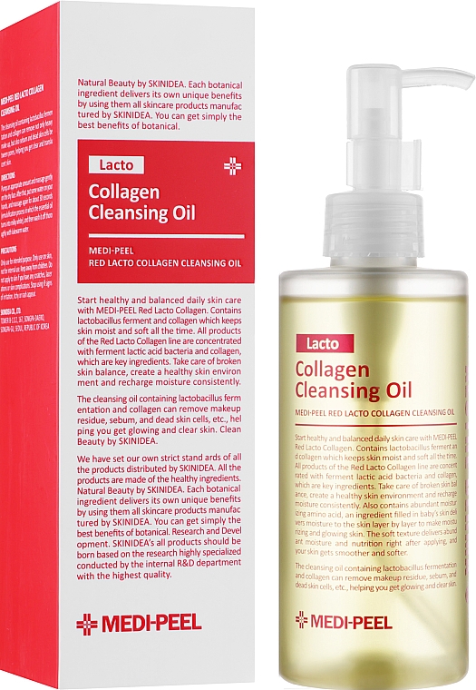Hydrophiles Öl mit Probiotika und Kollagen - Medi Peel Red Lacto Collagen Cleansing Oil — Bild N2