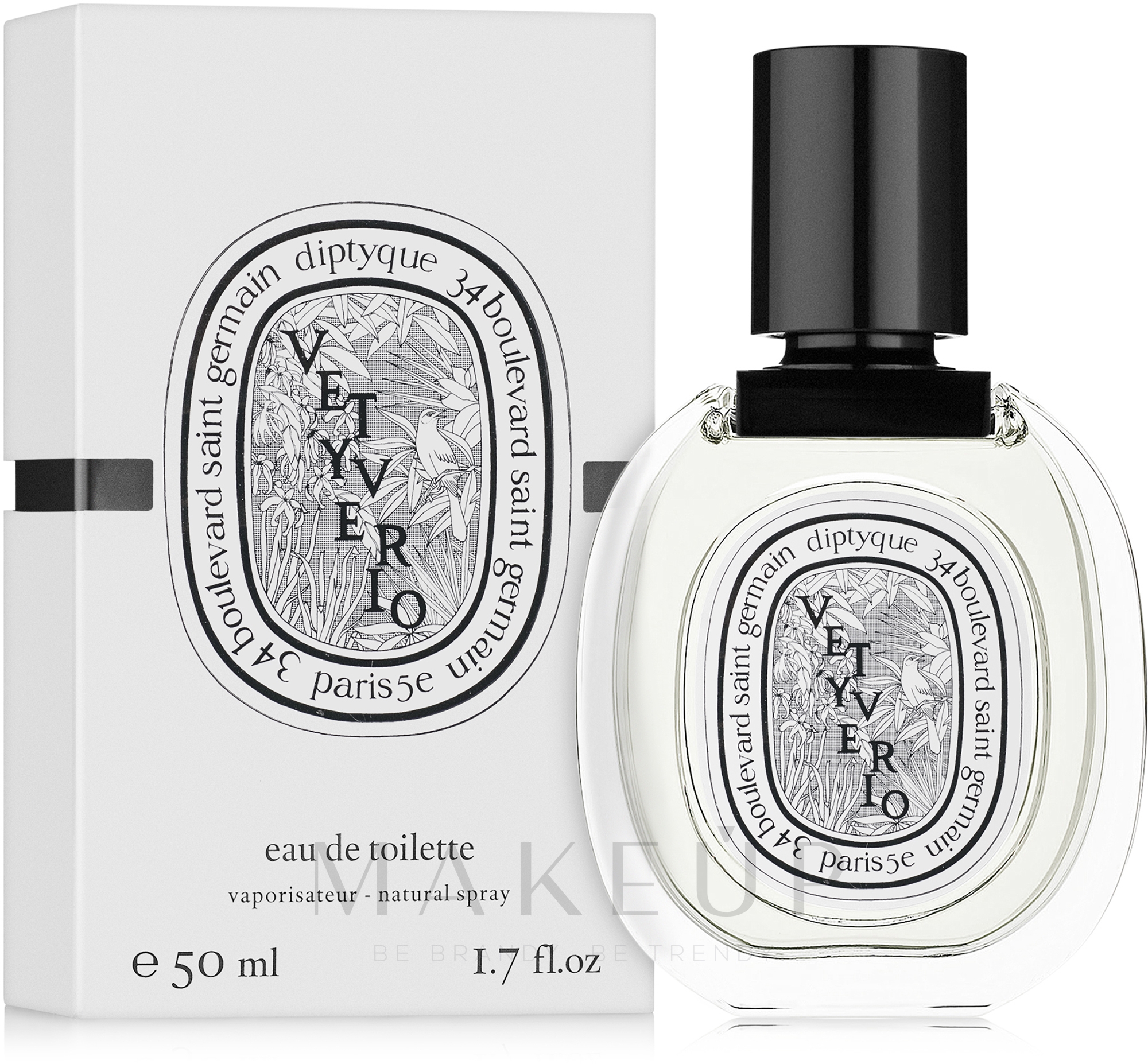 Diptyque Vetyverio - Eau de Toilette — Bild 50 ml