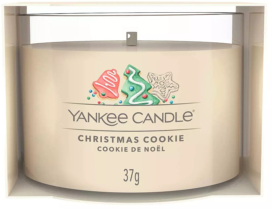 Duftende Minikerze im Glas - Yankee Candle Christmas Cookie Filled Votive — Bild N1