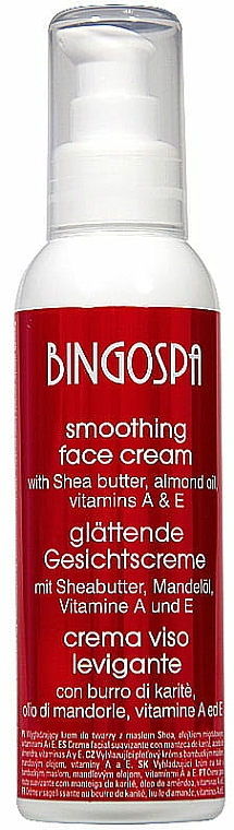 Glättende Gesichtscreme - BingoSpa Smoothing Facial Cream — Bild N1