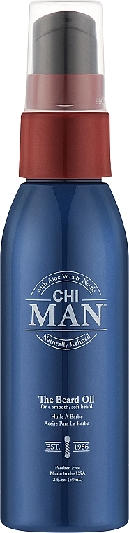 Pflegendes Bartöl - Chi Man The Beard Oil — Bild N1