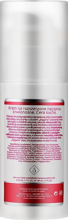 Gesichtscreme gegen Couperose, Reizungen und Rötungen für trockene Haut - Charmine Rose Rosaline Cream — Bild N9