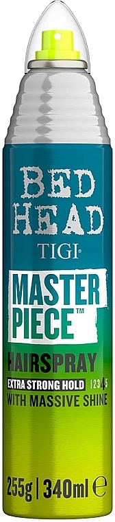 Haarlack für mehr Glanz Extra starker Halt - Tigi Bed Head Masterpiece Hairspray Extra Strong Hold Level 4 — Bild N3
