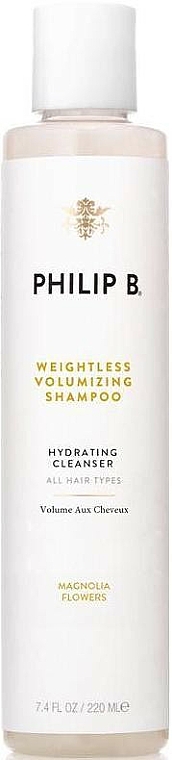 Feuchtigkeitsspendendes Shampoo für mehr Volumen - Philip B Weightless Volumizing Shampoo — Bild N1