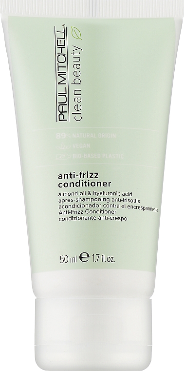 Anti-Frizz Conditioner mit Mandelöl und Hyaluronsäure - Paul Mitchell Clean Beauty Anti-Frizz Conditioner — Bild N1