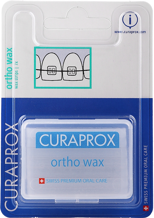 Orthodontisches Wachs für Brackets - Curaprox Ortho Wax  — Bild N1