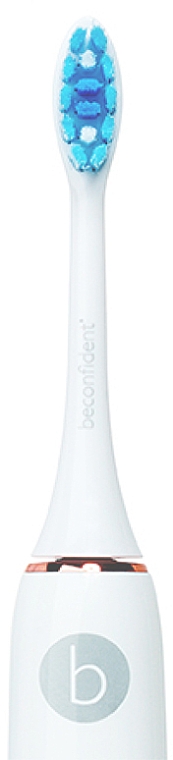 Elektrische Zahnbürste weiß und gold - Beconfident Sonic Whitening Electric Toothbrush White/Rose Gold — Bild N3