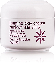 Anti-Falten Tagescreme mit Jasminbutter, Kollagen und Hyaluronsäure - Ziaja Jasmine Day Cream Anti-Wrinkle SPF 6 — Bild N1