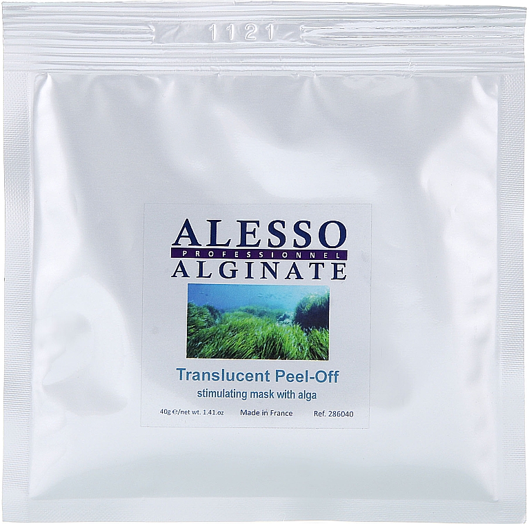 Alginat-Gesichtsmaske mit Algen - Alesso Professionnel Translucent Alginate Peel-Off Face Mask With Alga — Bild N1