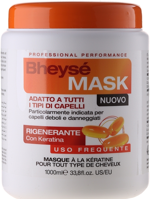 Regenerierende Keratinmaske für das Haar - Renee Blanche Mask Bheyse — Bild N1