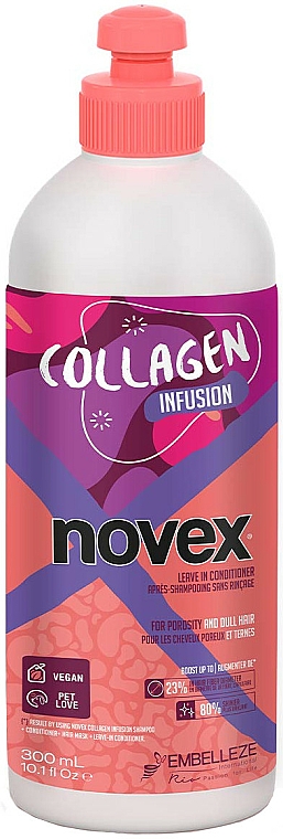 Leave-in Conditioner mit Kollagen - Novex Collagen Infusion Leave-In Conditioner — Bild N1