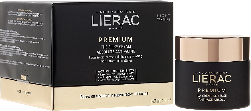 Anti-Aging Gesichtscreme - Lierac Premium la Creme Soyeuse Texture — Bild N2