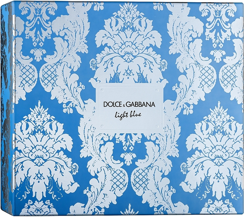 Dolce & Gabbana Light Blue - Duftset (Eau de Toilette 100ml + Körpercreme 50ml + Eau de Toilette 10ml)